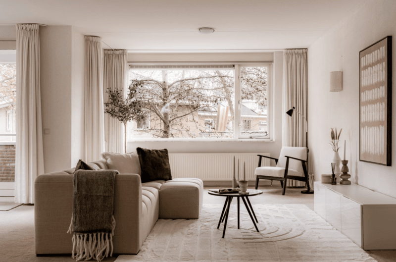 Verkoopstyling Bilthoven Appartement Woonkamer